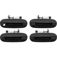 Exterior Door Handle For 2002-2009 GMC Envoy Set of 4 Front and Rear