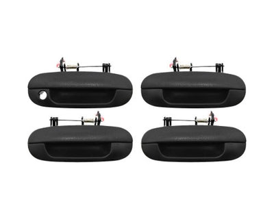 Exterior Door Handle For 2002-2009 GMC Envoy Set of 4 Front and Rear