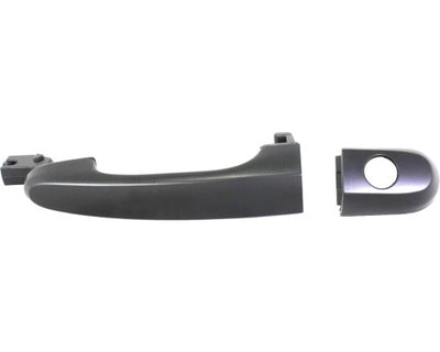 Front Driver Exterior Door Handle For 2005-10 Kia Sportage Smooth Black With Cap