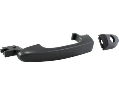 Front Driver Exterior Door Handle For 2005-10 Kia Sportage Smooth Black With Cap