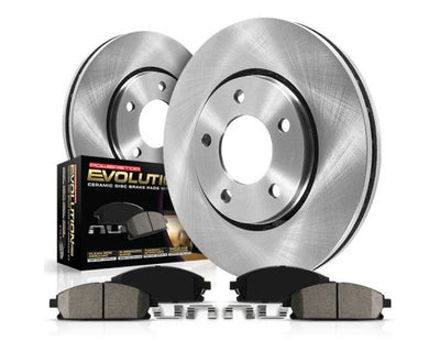 Powerstop KOE1243 Brake Disc and Pad Kits 2-Wheel Set Rear for Acura ILX Civic