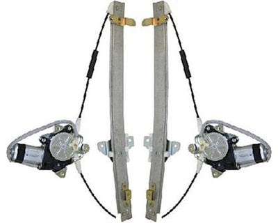Power Window Regulator Set For 1991-1998 Suzuki Sidekick Front with Motor