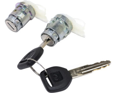 New Set of 2 Door Lock Cylinders Civic For Honda Acura Integra Prelude CRX Pair