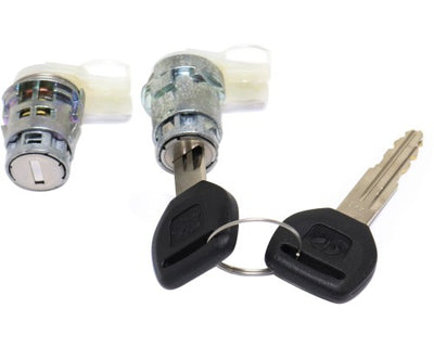 New Set of 2 Door Lock Cylinders Civic For Honda Acura Integra Prelude CRX Pair