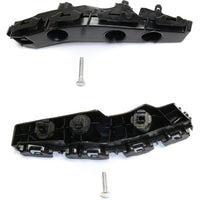 Bumper Bracket Set For 2011-2017 Jeep Compass Front Plastic 2Pc