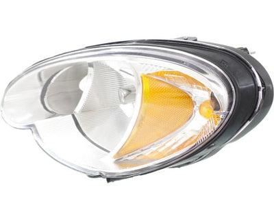Headlight Assembly Set For 2006-2010 Chrysler PT Cruiser Left Right With Bulb