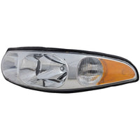Headlight Assembly Set For 2000-2005 Buick LeSabre Custom Left Right With Bulb