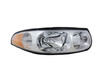 Headlight Assembly Set For 2000-2005 Buick LeSabre Custom Left Right With Bulb