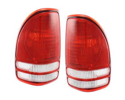 Tail Light Set For 1997-2004 Dodge Dakota Driver and Passenger Side Halogen
