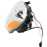 Headlight Set For 2005 2006 2007 Dodge Magnum Headlamp Pair Chrome With Bulbs
