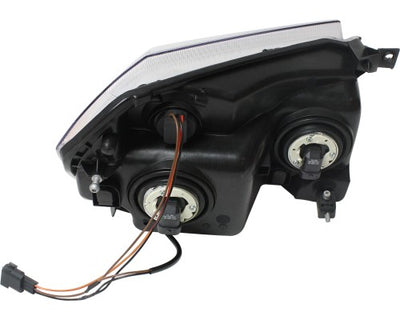 Headlight Set For 2005 2006 2007 Dodge Magnum Headlamp Pair Chrome With Bulbs