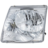 Left and Right Headlights For Ford Explorer Sport Trac 2001-2005 Halogen w Bulbs