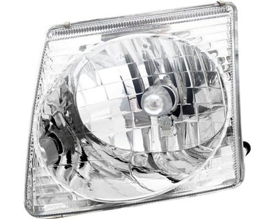 Left and Right Headlights For Ford Explorer Sport Trac 2001-2005 Halogen w Bulbs