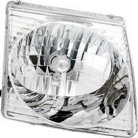 Left and Right Headlights For Ford Explorer Sport Trac 2001-2005 Halogen w Bulbs