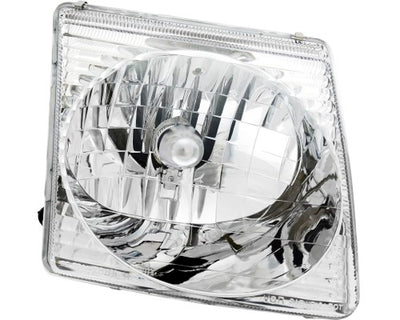 Left and Right Headlights For Ford Explorer Sport Trac 2001-2005 Halogen w Bulbs