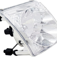 Left and Right Headlights For Ford Explorer Sport Trac 2001-2005 Halogen w Bulbs