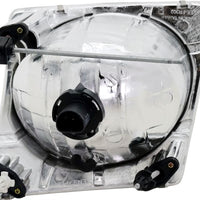 Left and Right Headlights For Ford Explorer Sport Trac 2001-2005 Halogen w Bulbs