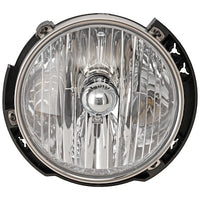 Driver and Passenger Side Headlights For Jeep Wrangler 2007-2017 Halogen w Bulbs