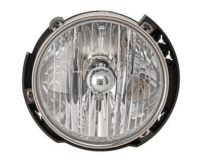 Driver and Passenger Side Headlights For Jeep Wrangler 2007-2017 Halogen w Bulbs