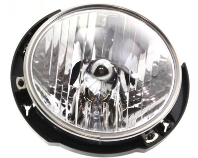 Driver and Passenger Side Headlights For Jeep Wrangler 2007-2017 Halogen w Bulbs