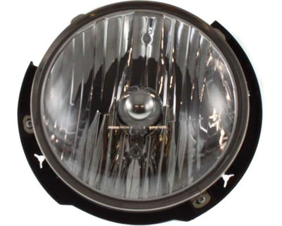 Driver and Passenger Side Headlights For Jeep Wrangler 2007-2017 Halogen w Bulbs
