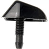 Dorman Acura MDX 2001 47237 Universal Windshield Washer Nozzle, 0.55 in. Height, 1.32 in. Length, 0.31 in. Mounting Hole Diameter