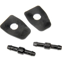 Dorman Acura MDX 2001 47237 Universal Windshield Washer Nozzle, 0.55 in. Height, 1.32 in. Length, 0.31 in. Mounting Hole Diameter