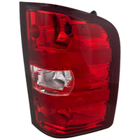 RH Tail Light for Chevrolet Silverado 1500 2007-2013 Halogen w/ bulb 1st Design