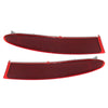 Rear Bumper Reflector Set For 2011-2017 BMW X3 CAPA 63147217315 63147217316