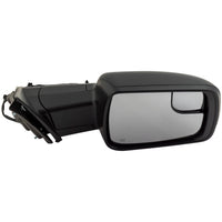 Right Mirror For 2019-2024 Ram 1500 Power Textured Heated with Blind Spot Glass