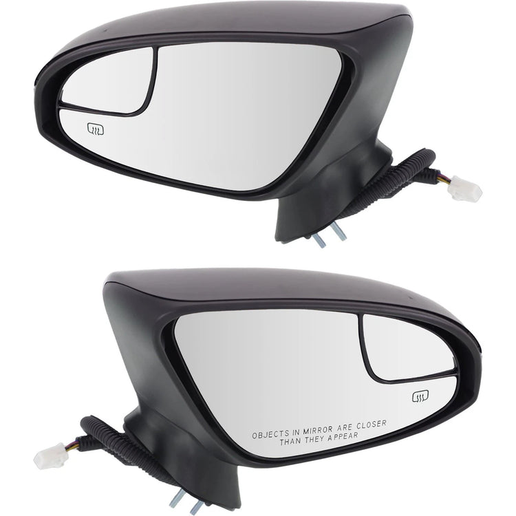 Mirrors For 2013-2016 Toyota Venza LH RH Power Heated Paintable w/ Signal Light